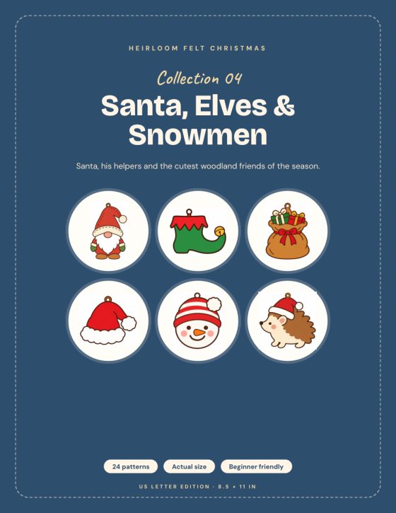 Collection 04 Santa, Elves and Snowmen